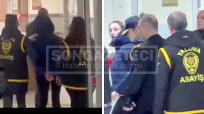 GÜLLÜ'NÜN KIZI TUĞYAN ÜLKEM GÜLTER İLE ARKADAŞI ADLİYEYE SEVK EDİLDİ!