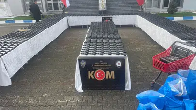 DÜZCE’DE 2 BİN 100 ADET SİLAH ÜRETECEK KADAR MALZEME ELE GEÇİRİLDİ!