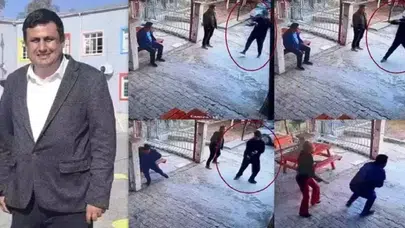 ÖĞRENCİNİN VURDUĞU OKUL MÜDÜRÜ KOMADA! BABA OĞUL İSE TUTUKLANDI!