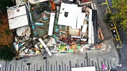 ŞİŞLİ’DE 25 KİŞİNİN ZEHİRLENDİĞİ KEBABÇI DÜKKANI YIKILDI!