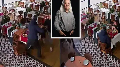 ÜNLÜ MÜZİSYEN CAHİT BERKAY ARABASI İLE RESTORANA GİRDİ!