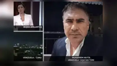 VENEZUELA OPERASYONUNDA TV'LERE BAĞLANAN TÜRK KİM ÇIKTI?