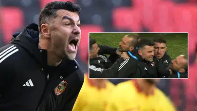 HAKEME SALDIRAN BURAK YILMAZ HERKESTEN ÖZÜR DİLEDİ!
