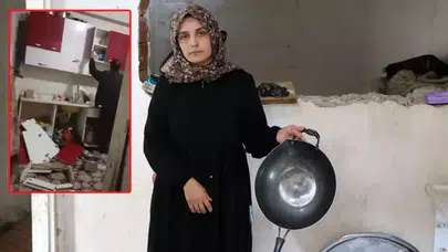 "BENİM VE ÇOCUKLARIMIN CAN GÜVENLİĞİ YOK! SESİMİZİ DUYUN!"