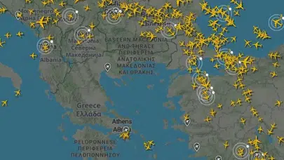 YUNAN HAVA SAHASINDA MEYDANA GELEN RADAR VE İLETİŞİMSİZLİK PANİK YARATTI