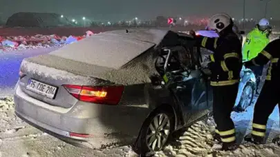 KALP AMELİYATI OLDU MEMLEKETİNE DÖNERKEN KAZA GEÇİRDİ!