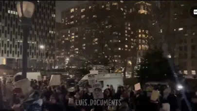 AMERİKA POLİSİN BİR KADINI ÖLDÜRMESİNDEN SONRA PROTESTOLAR İLE SARSILIYOR!