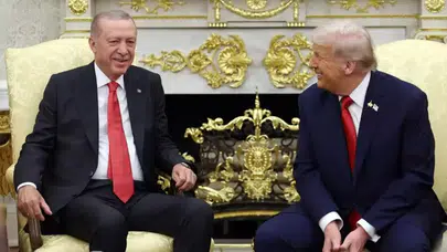 CUMHURBAŞKANI ERDOĞAN ABD BAŞKANI TRUMP İLE GÖRÜŞTÜ!