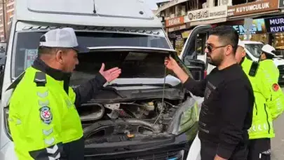 TRAFİK KURALLARINA UYMAYANLARA ANINDA CEZALAR YAZILIYOR!