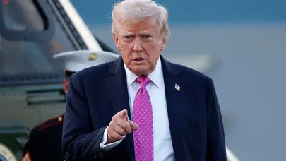 ABD BAŞKANI TRUMP TRUMPLIĞINA BÖYLE DEVAM EDİYOR!