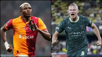 GALATASARAY GÜÇLÜ RAKİBİ MANCHESTER CİTY KARŞISINDA GOL ARIYOR!