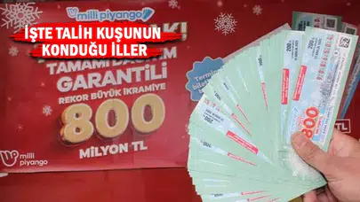 MİLLİ PİYANGO'DA BÜYÜK İKRAMİYE KAZANAN NUMARALAR BELLİ OLDU!
