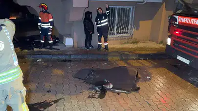 İSTANBUL'DA FIRTINA BİR ÇOK EVİN ÇATISINI UÇURDU!