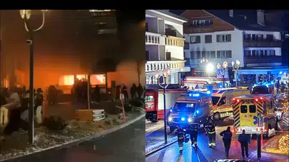 YILBAŞI GECESİ İSVİÇRE’DE KAYAK MERKEZİNDE PATLAMA MEYDANA GELDİ!