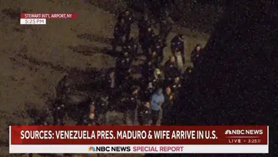 ABD BAŞINA MAVİ ÇUVAL GEÇİRİLEN MADURO İLE ŞOV YAPTI!