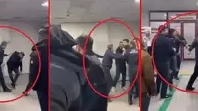 HASTANEDE BIÇAKLI YUMRUKLU VE TEKMELİ KAVGA ÇIKTI!