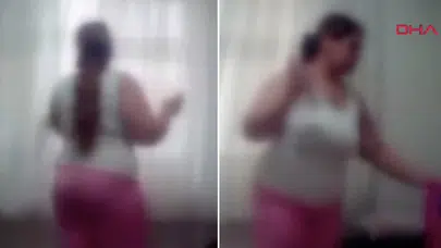 ANTALYA'DA BİR ANNENİN KIZINI DÖVMESİ KAMERA İLE BELGELENDİ!