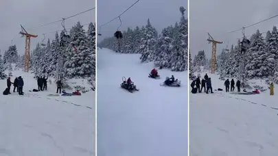 SON DAKİKA! ULUDAĞ'DA HAVADA MAHSUR KALAN 51 KİŞİ KURTARILDI!