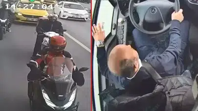 LODOS 15 TEMMUZ KÖPRÜSÜ'NDE TEHLİKELİ ANLAR YAŞATTI!