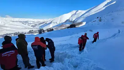 ARTVİN'DE ÇIĞ ALTINDA KALAN ÇOBANI ARAMAYA ARA VERİLDİ!