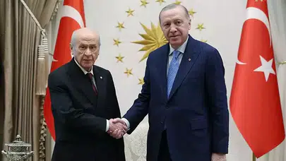 CUMHURBAŞKANI ERDOĞAN İLE DEVLET BAHÇELİ BİRAYA GELDİ!