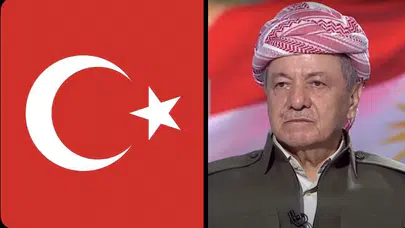 TÜRKİYE SURİYE AÇIKLAMALARI NEDENİ İLE BARZANİ’Yİ DİREKT UYARDI!