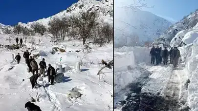 8 BOŞ EV VE 2 AHIR  ZARAR GÖRDÜ! 120 KÜÇÜK BAŞ HAYVAN TELEF  OLDU!