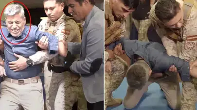 ARJANTİNLİ GÜVENLİK BABANI ELEKTRO ŞOK İLE BÖYLE YERE DEVRİLDİ!