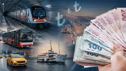 İSTANBUL'DA TOPLU ULAŞIMA YÜZDE 20 ZAM YAPILDI!