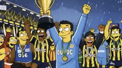 YAPAY ZEKANIN YAPTIĞI SİMPSONLARDA FENERBAHÇE AVRUPA ŞAMPİYONU!