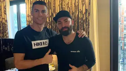 ÜNLÜ FUTBOLCULARIN BERBERİ  ŞENOL ERDOĞAN TORİNO'DA MESAİDE!