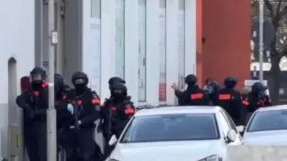 HANNOVER’DE MERKEZ CAMİİ’NE SİLAHLI POLİS BASKINI TEPKİ TOPLADI!