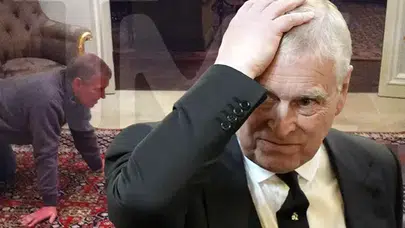 ESKİ PRENS ANDREW’İN BU GÖRÜNTÜSÜ DÜNYADA ŞOK YARATTI!