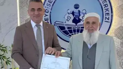 SEYDİŞEHİRLİ CELİL DEDE 84 YAŞINDA OKUMA YAZMA ÖĞRENDİ!