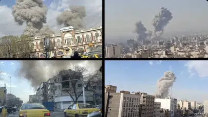 ABD DESTEKLİ İSRAİL’İN İRAN’DA TAM 30 YERİ HEDEF ALDIĞI ORTAYA ÇIKTI!