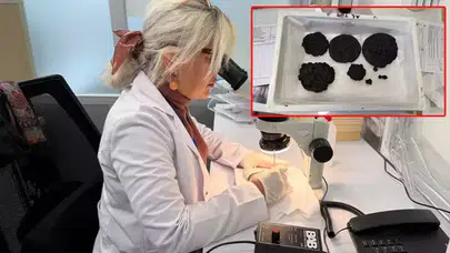 KARAMAN'DA HZ İSA TASVİRLİ BİN 300 YILLIK EKMEK BULUNDU!