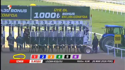 İZMİR’DE LOZAN KOŞUSUNDA TEPKİ ÇEKEN GÖRÜNTÜLER!