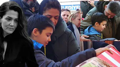 TALİHSİZ ÖĞRETMEN FATMA NUR ÇELİK’İN OĞLUNDAN SON VEDA!