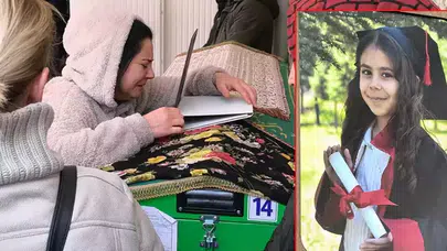 EL FRENİ ÇEKİLMEYEN EL ARABA ÖYKÜ'YÜ HAYATTAN KOPARDI!