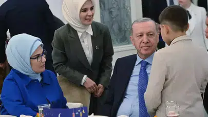 ERDOĞAN DEVLET HİMAYESİNDEKİ ÇOCUKLARLA İFTARDA BULUŞTU!