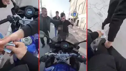 ANKARA'DA MOTOKURYE'Yİ GASPEDEN 3 ŞÜPHELİ YAKALANDI!