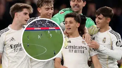 ARDA GÜLER 70 METREDEN UZUN YILLAR UNUTULMAYACAK GOL ATTI!