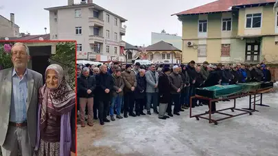 50 YILLIK ÇİFT AYNI GÜN KALP KRİZİNDEN YAŞAMINI KAYBETTİ!