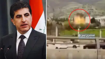 IRAK'TA ŞOK! NEÇİRVAN BARZANİ'NİN EVİNE BOMBA ATILDI!