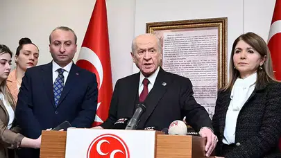 DEVLET BAHÇELİ:"İSTİFA HERHANGİ BİR KÜSLÜĞE DAYALI DEĞİLDİR!"!