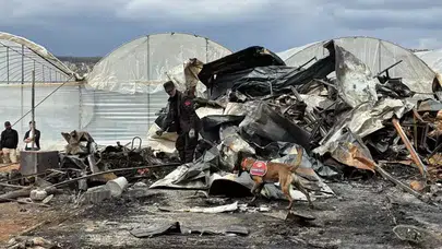 ANTALYA'DA KONTEYNERDE YANGIN ÇIKTI! 5'İ ÇOCUK 6 KİŞİ ÖLDÜ!