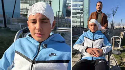 AKRANI TARAFINDAN BAŞINDAN TAŞLA YARALANAN ÇOCUK ÖLÜMDEN DÖNDÜ!