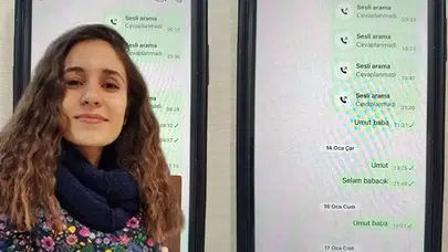 ABD'DEKİ UMUT ALTAŞ BABASINI MESAJLA BÖYLE TEHDİT ETMİŞ!