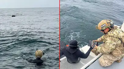 İĞNEADA AÇIKLARINDA TESPİT EDİLEN MAYIN İMHA EDİLDİ!