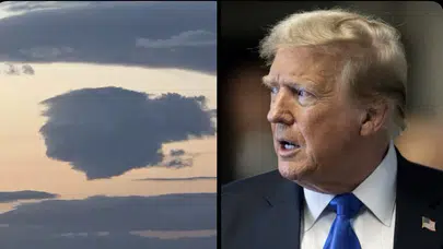 ABD BAŞKANI TRUMP VAN’DA GÖKYÜZÜNDEN  İRAN’I BÖYLE GÖZETLEDİ!